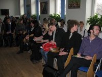 Встреча министра образования Т.Коке со студентами латвийских Вузов