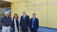 Kazahstānas Republikas Civilās aviācijas akadēmijas vizīte